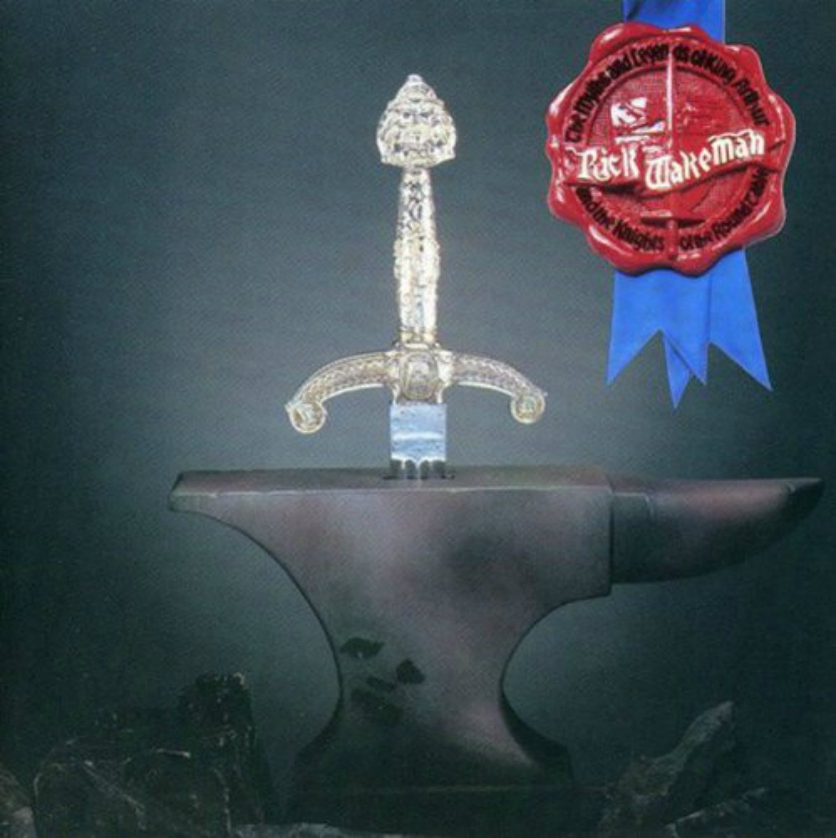 CD cover, Rick Wakeman - Myths and Legends of King Arthur's Court- A&M Records